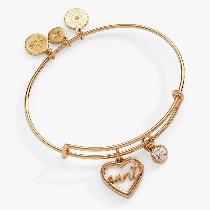 Bracelets Women Alex And Ani Aunt Mother Of Pearl Bangle Gold