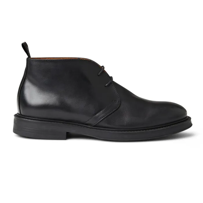 Bruno Magli Taddeo Classic Chukka Leather BootBlack Men Boots