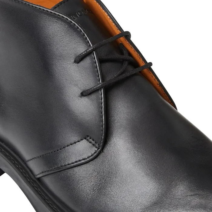 Bruno Magli Taddeo Classic Chukka Leather BootBlack Men Boots