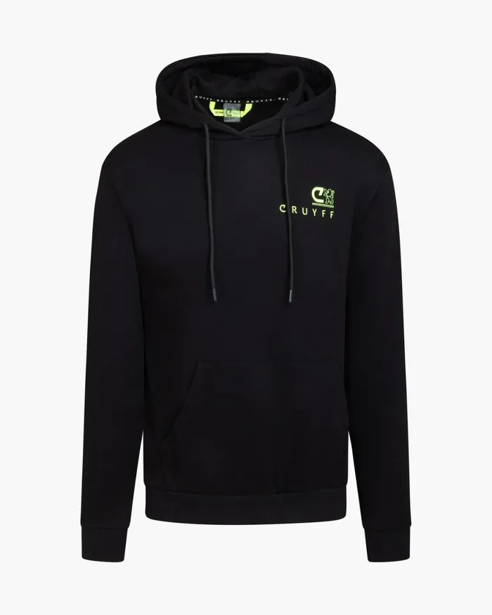 Cruyff A Pro Hoodie Silver Men Sweats and Hoodies