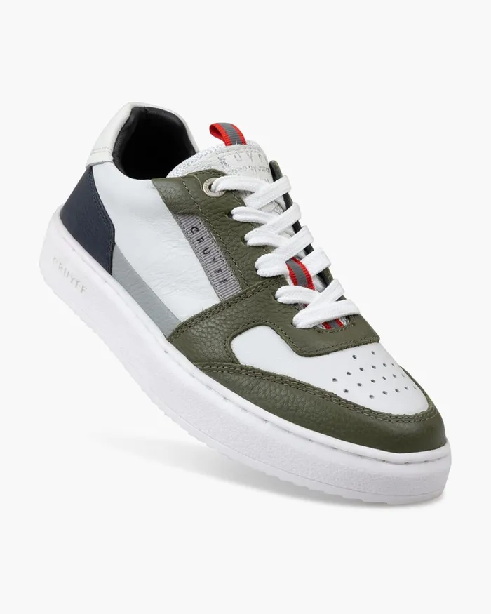 Cruyff Endorsed Tennis Whitegreen Junior Sneakers