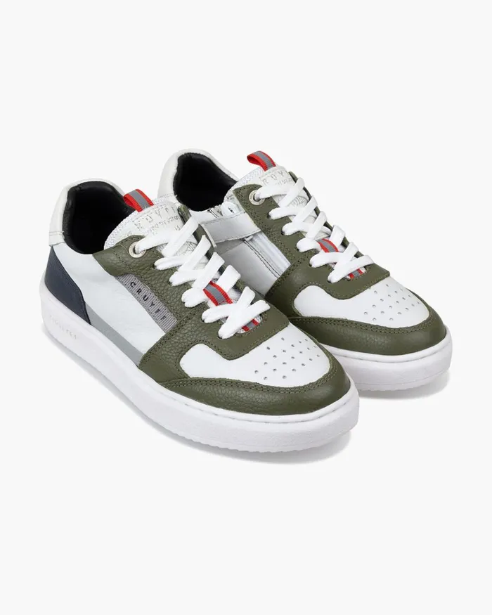 Cruyff Endorsed Tennis Whitegreen Junior Sneakers