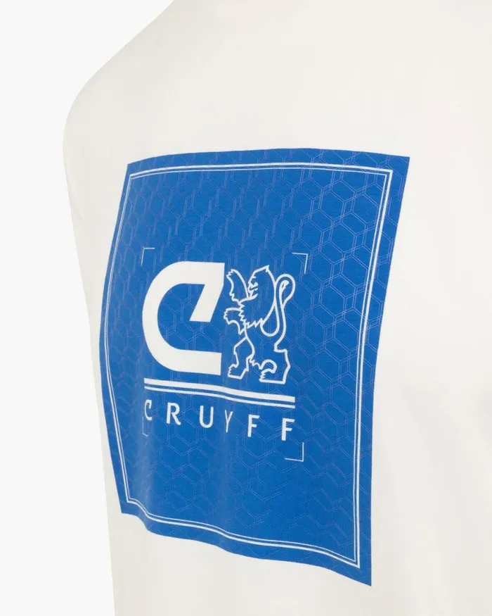 Cruyff Volt Tee White Men TShirts and Polo039s Cruyff Volt Tee White Men TShirts and Polo039s
