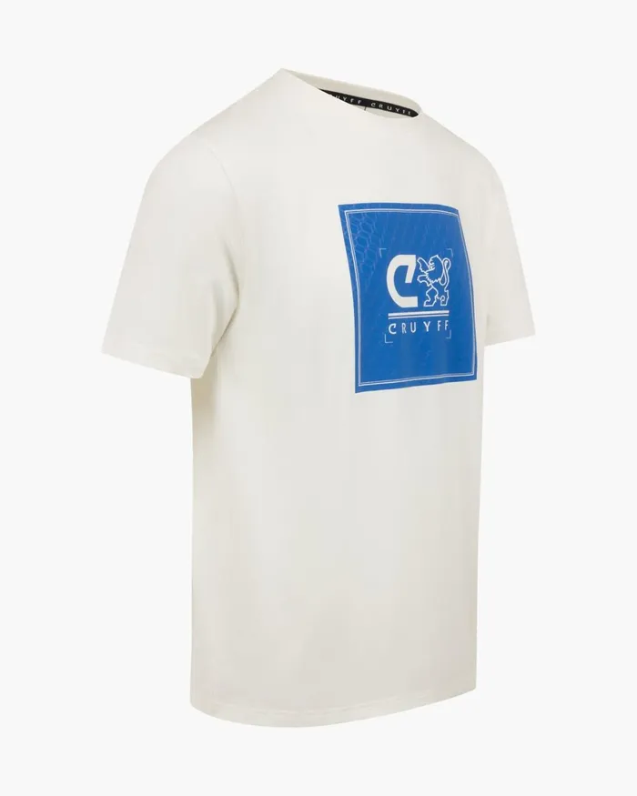 Cruyff Volt Tee White Men TShirts and Polo039s Cruyff Volt Tee White Men TShirts and Polo039s
