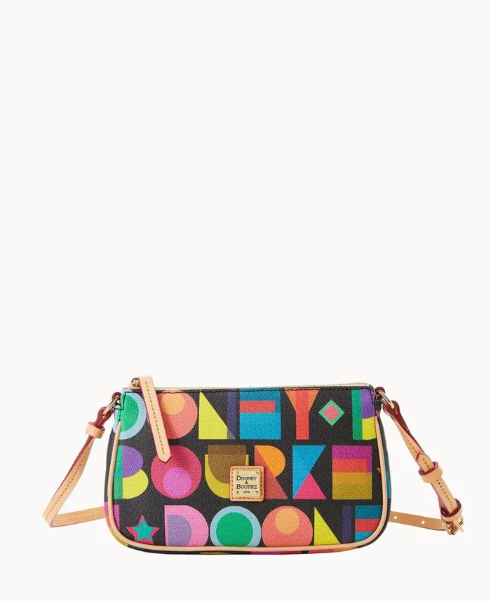 Dooney and Bourke Crossbodies Art Deco Lexi Crossbody Black 8211 WomenMen