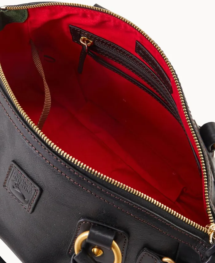 Dooney and Bourke Satchels Florentine Medium Mail Satchel Black Black 8211 WomenMen Dooney and Bourke Satchels Florentine Medium Mail Satchel Black Black 8211 WomenMen