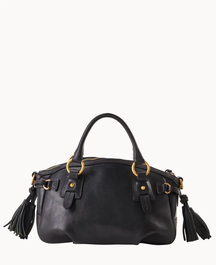 Dooney and Bourke Satchels Florentine Medium Mail Satchel Black Black 8211 WomenMen Dooney and Bourke Satchels Florentine Medium Mail Satchel Black Black 8211 WomenMen