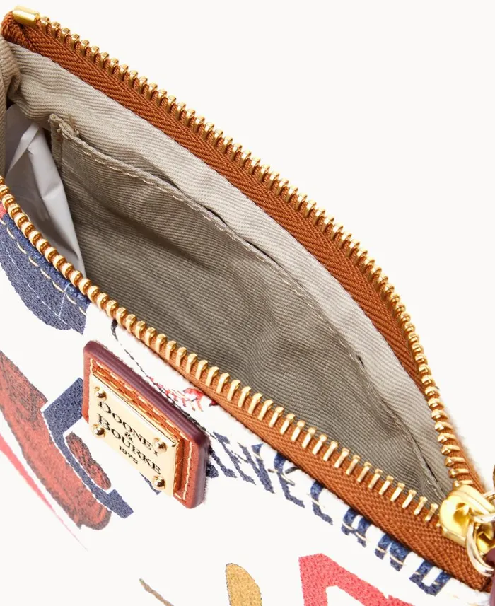 Dooney and Bourke Wallets MLB Indians Stadium Wristlet Indians 8211 WomenMen Dooney and Bourke Wallets MLB Indians Stadium Wristlet Indians 8211 WomenMen