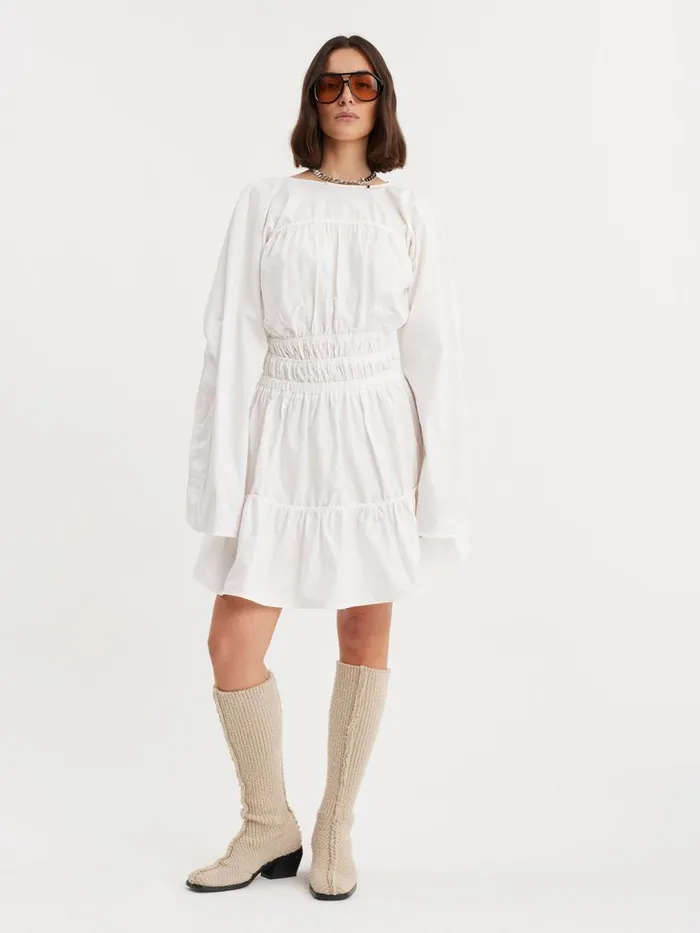 Dresses and Skirts Women Holzweiler Liebe Dress White