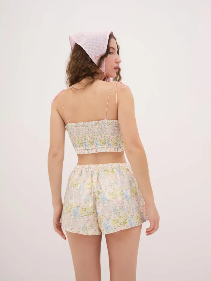 For Love and Lemons Lingerie Glitter Garden Top Multi 8211 Women