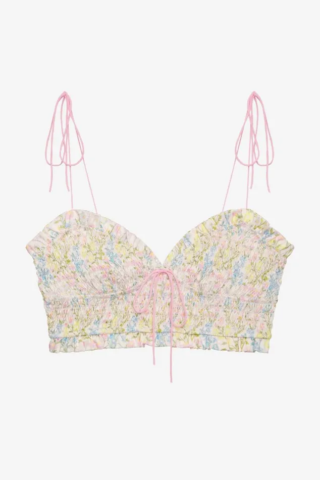 For Love and Lemons Lingerie Glitter Garden Top Multi 8211 Women