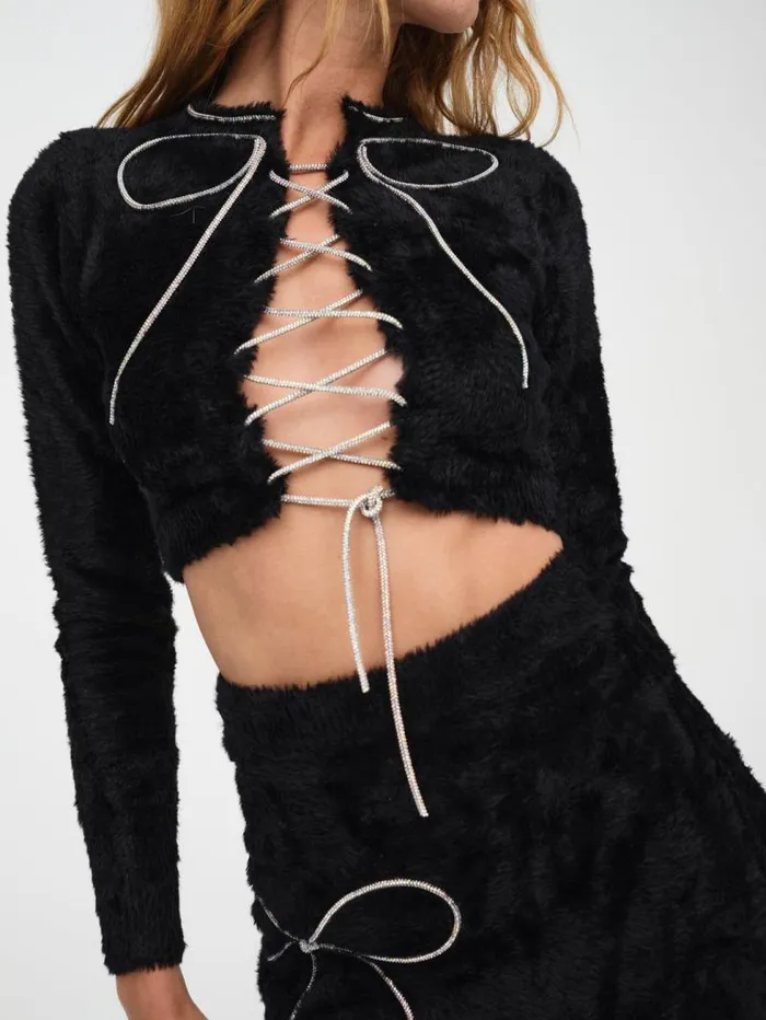 For Love and Lemons Tops Santana Top Black 8211 Women For Love and Lemons Tops Santana Top Black 8211 Women