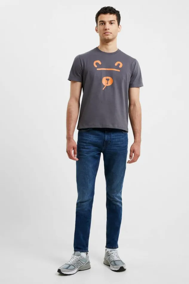 French Connection Shadow Bear TShirt Forged Iron Men TShirts and Polo Shirts