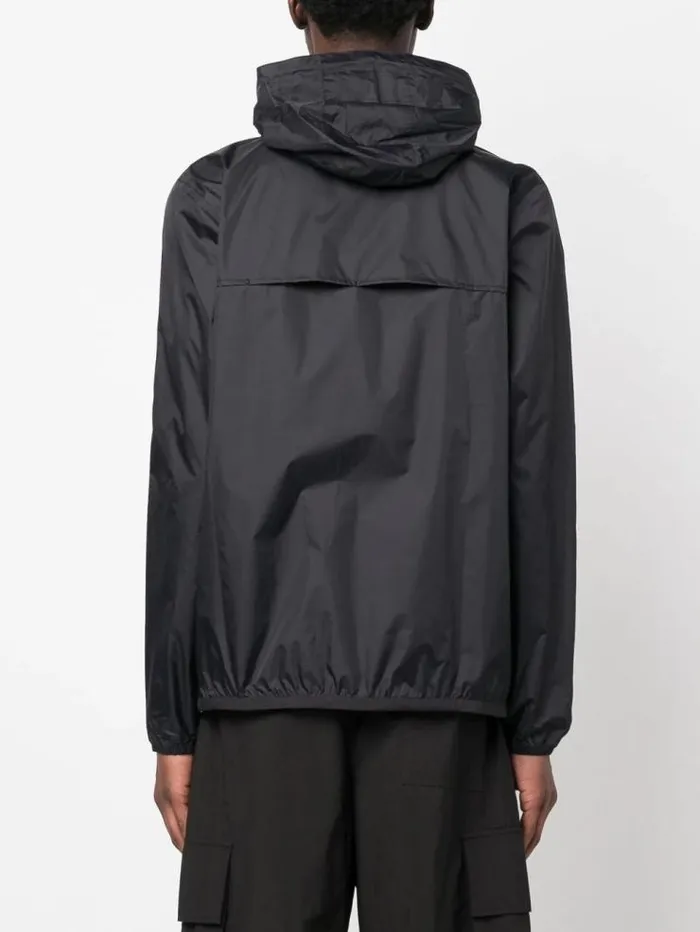 Henrik Vibskov Boutique KWay Double Colours Cagoule 8211 OrangeBlack Men Jackets and Coats