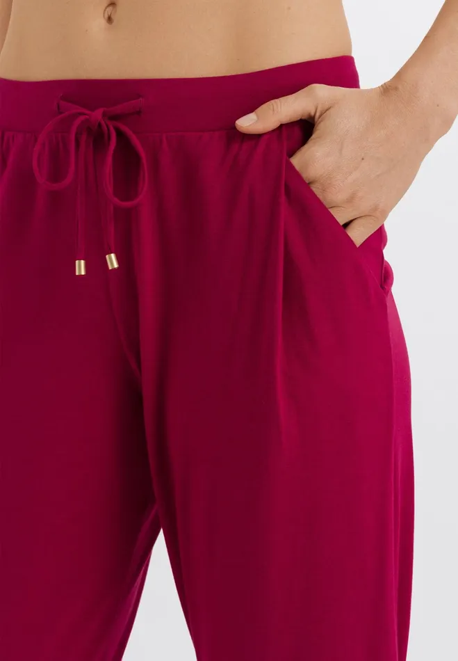 Knit Long Pant Lucky Charm Women HANRO Pajama Bottoms