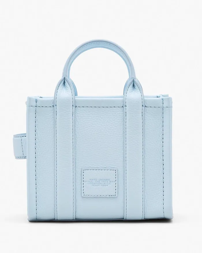 Marc Jacobs Mini Bags The Leather Crossbody Tote Bag Cloud Blue 8211 Women