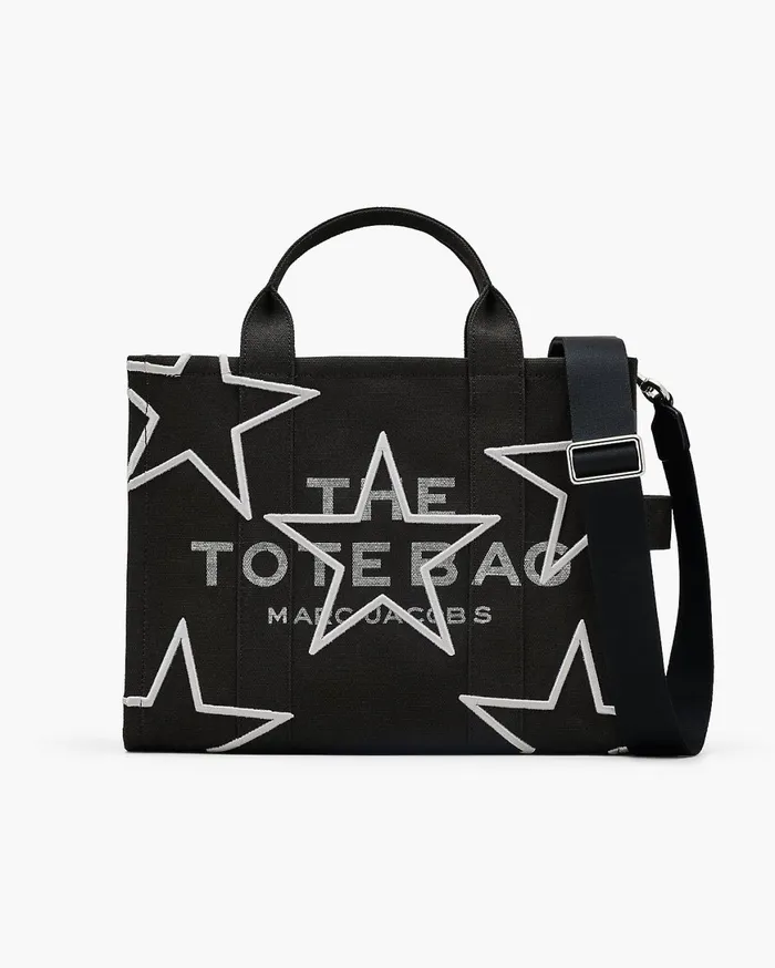 Marc Jacobs The Tote Bag The Star Canvas Medium Tote Bag Black 8211 Women