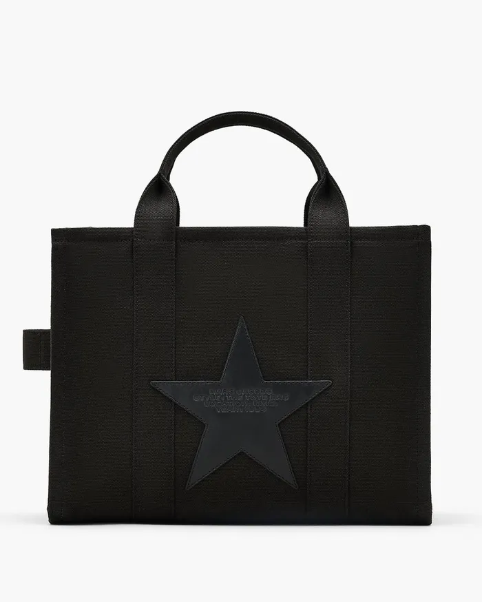 Marc Jacobs The Tote Bag The Star Canvas Medium Tote Bag Black 8211 Women