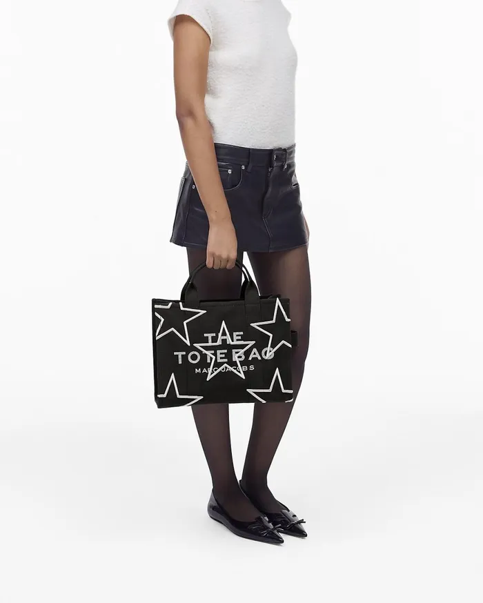 Marc Jacobs The Tote Bag The Star Canvas Medium Tote Bag Black 8211 Women