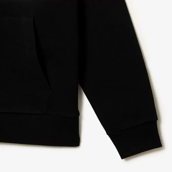 Matching Sets Men Lacoste Men039s Colorblock ZipUp Hoodie Black Grey Chine Snp