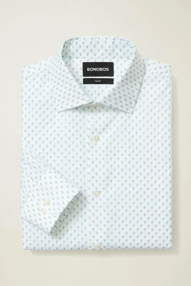 Men Jetsetter Stretch Dress Shirt Rainy Days Bonobos Business Casual Shirts