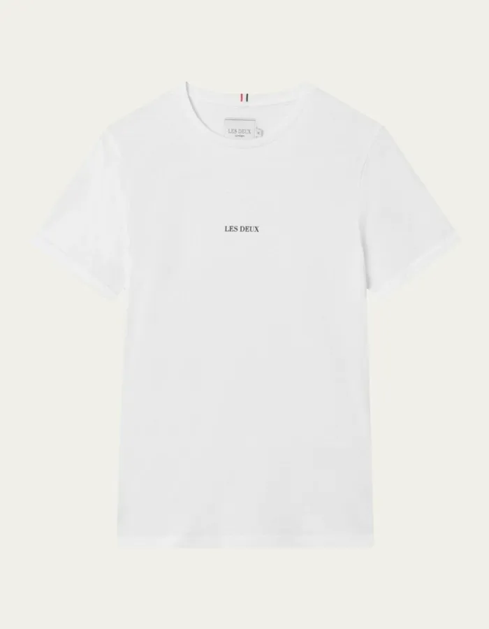 Men Lens TShirt 8211 WhiteBlack Les Deux Tshirts