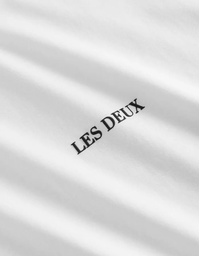 Men Lens TShirt 8211 WhiteBlack Les Deux Tshirts