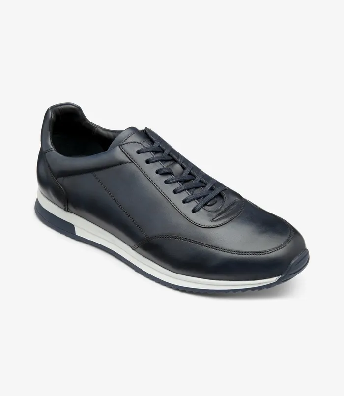 Men Loake Bannister Navy Trainers and Sneakers