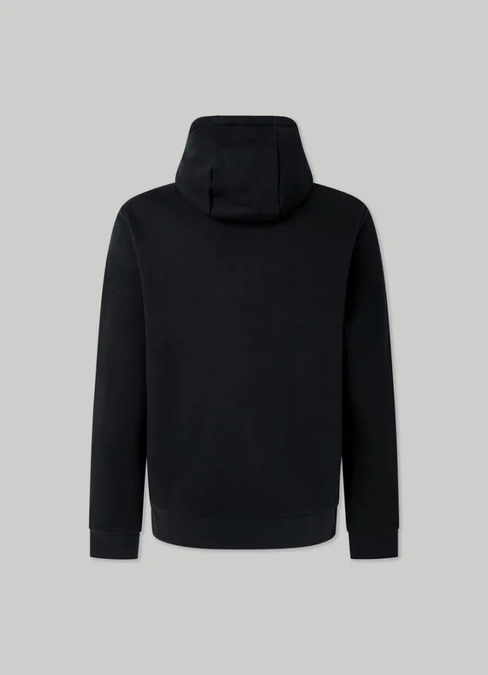 Men Sweatshirts Hackett London Aston Martin Classic Fit Hoodie Black