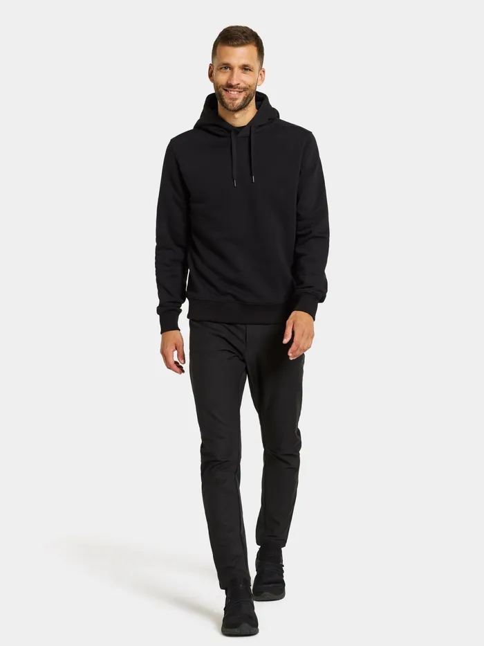 Men Ven Hoodie Landscape Black Didriksons Hoodies and Sweatshirts