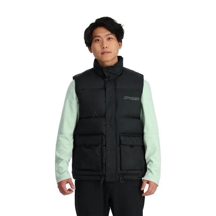 Mens Windom Vest Black Spyder Vests