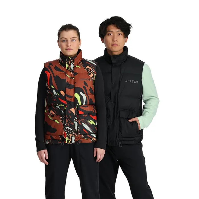 Mens Windom Vest Black Spyder Vests