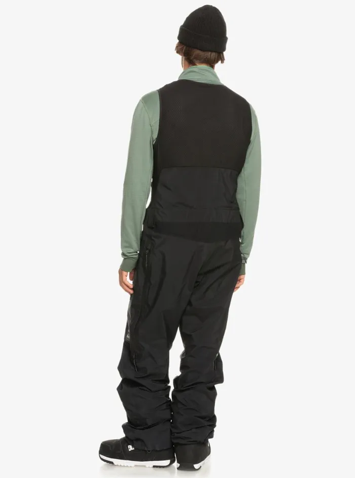 Quiksilver Highline Pro Insulated 3L GORETEX Snow Bib Pants True Black Mens Snow Pants Quiksilver Highline Pro Insulated 3L GORETEX Snow Bib Pants True Black Mens Snow Pants