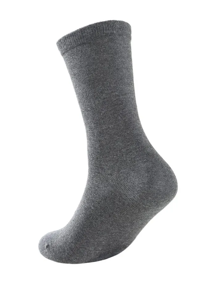 RWandCO Socks and Tights Allegra K Unisex Blend Athletic Crew High Socks 5 Pairs Dark Gray 8211 Women