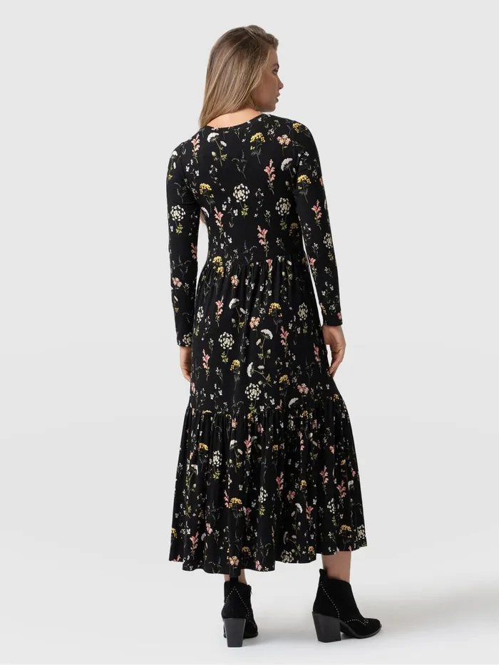 Saint And Sofia Dresses Women Greenwich Dress Long Sleeve 8211 Hyde Gardens Hyde Gardens