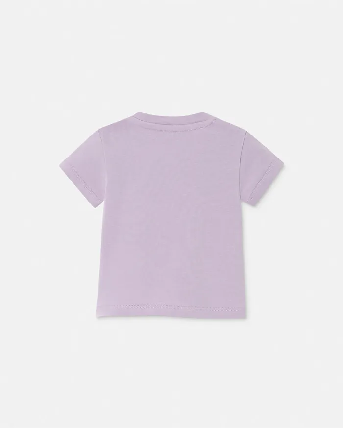 Shirts and Tshirts Kids Versace Medusa Baby TShirt Lilac