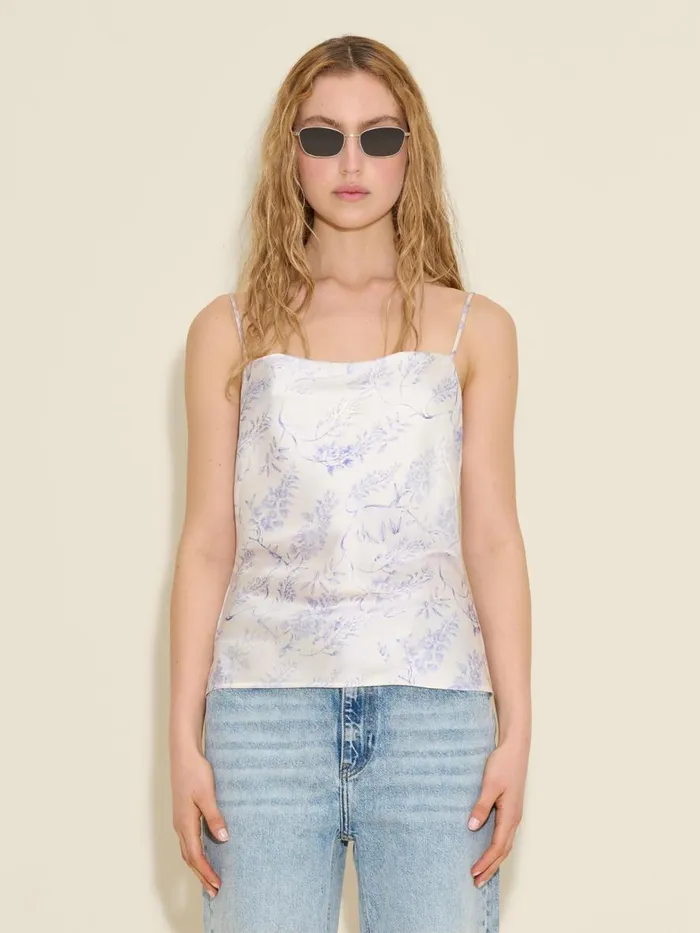 Shirts and Tops Women Holzweiler Eila Print Top Lilac Mix