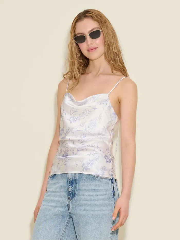 Shirts and Tops Women Holzweiler Eila Print Top Lilac Mix