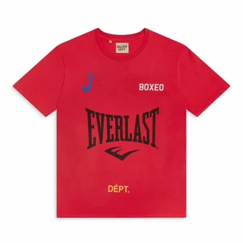 Short Sleeve Men Gallery Dept EVERLAST J TEE Red