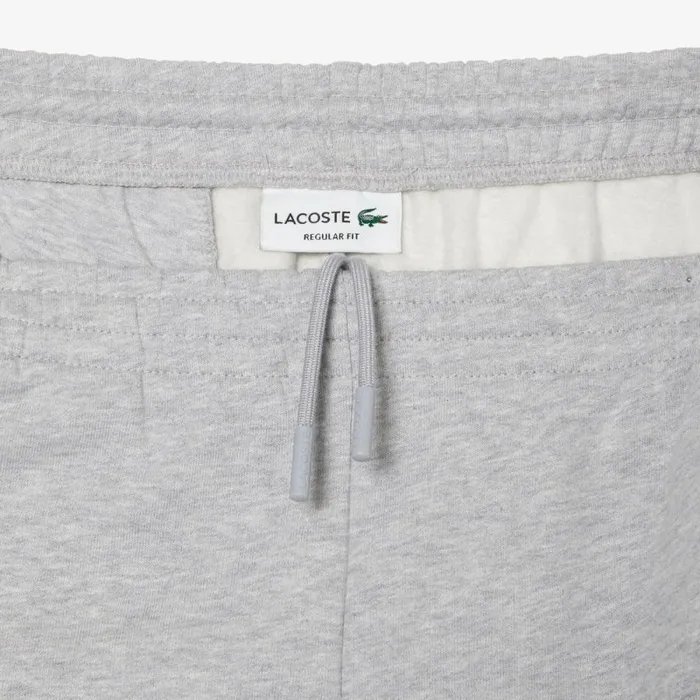 Shorts and Swim Men Lacoste Men039s Regular Fit Fleece Shorts Grey Chine Cca