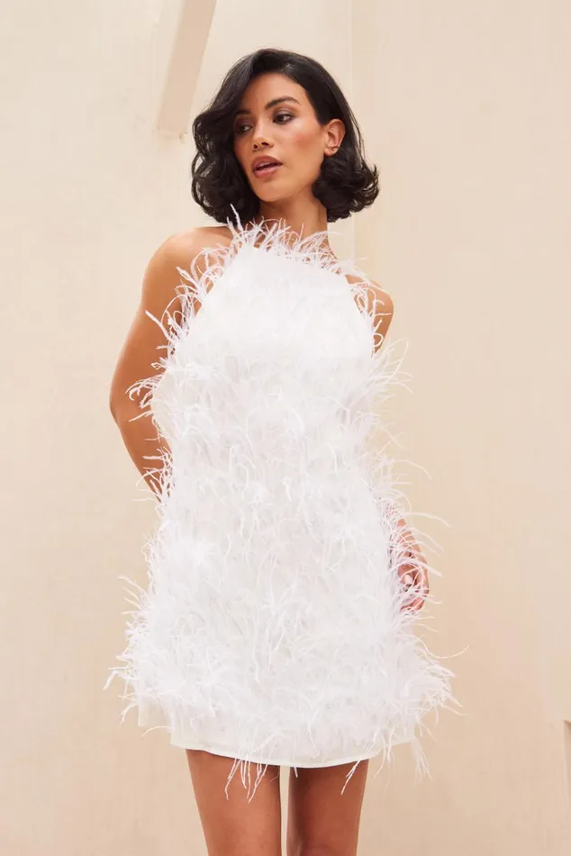 Women Cult Gaia Dresses SHANNON DRESS 8211 OFF WHITE