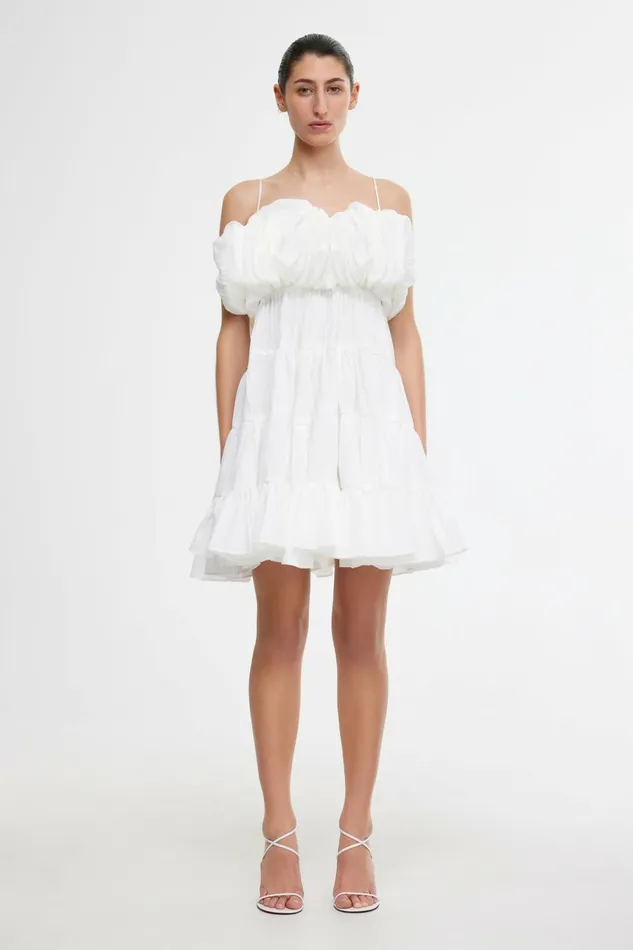 Women DELLWOOD MINI DRESS Ivory Acler Bridal Minis