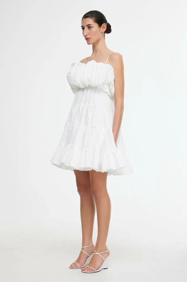 Women DELLWOOD MINI DRESS Ivory Acler Bridal Minis