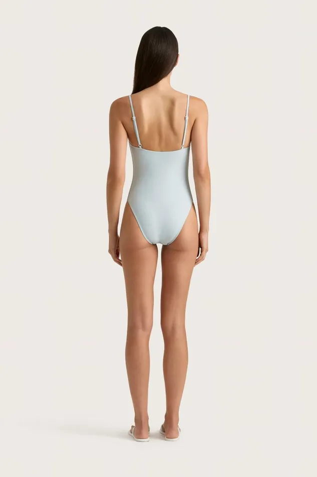 Women Faithfull The Brand Swim Gabriela One Piece Sky Blue