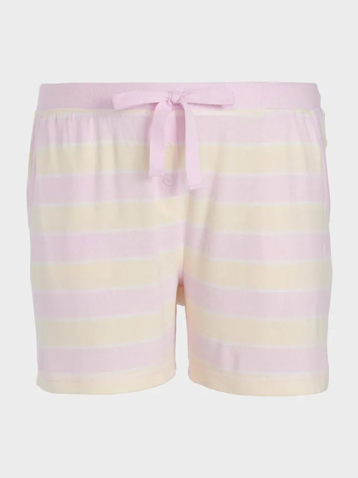 Women PA Plus Pastel Fuzzy Long Short Multi Peter Alexander Shorts