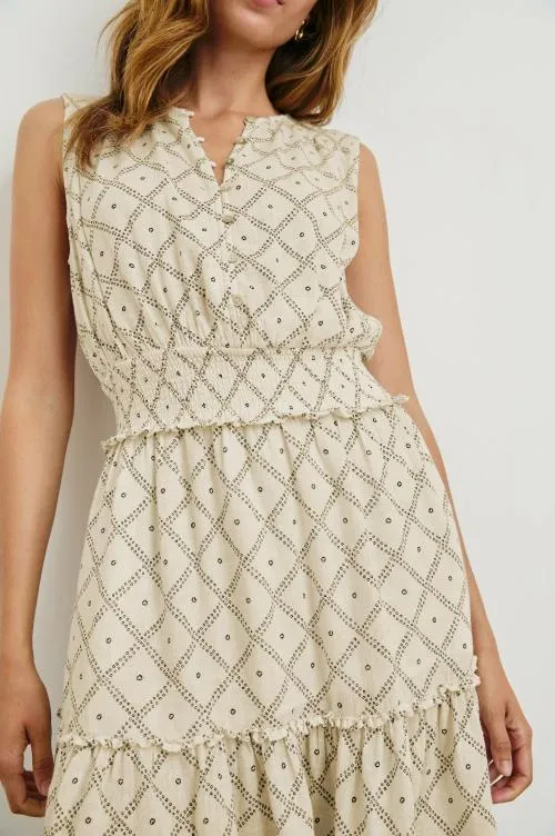 Women Rails Dresses and Rompers Cindy Dress Ivory Zanzibar Women Rails Dresses and Rompers Cindy Dress Ivory Zanzibar
