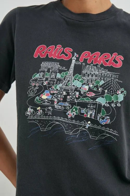 Women Rails Tees and Tanks Boyfriend Tshirt Rails Paris