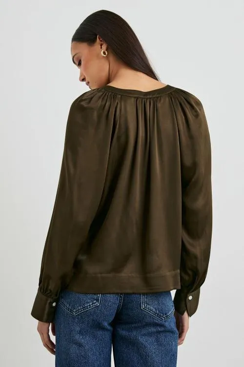Women Rails Tops Wynna Top Dark Moss Women Rails Tops Wynna Top Dark Moss