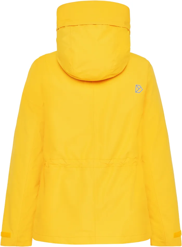 Women Turvi Jacket Warm Yellow Didriksons Spring Jackets