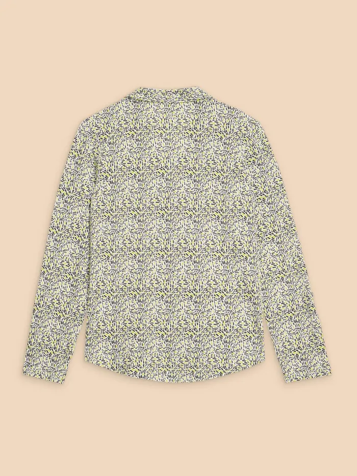 Women White Stuff Clothing ANNIE JERSEY PRINT SHIRT Women White Stuff Clothing ANNIE JERSEY PRINT SHIRT